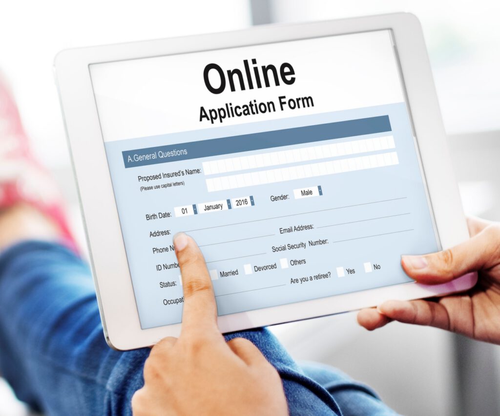Formulário online de inscrição na prova da ANCORD