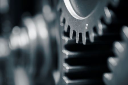 Engrenagens, representando o funcionamento das cooperativas de crédito