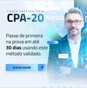 Curso preparatório para prova cpa20