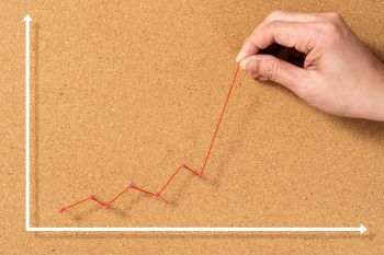 Gráfico de evolução durante a fase de contribuição da previdência complementar